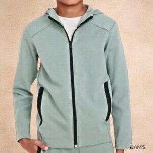 Old Navy Kids Seafoam Zip-Up Hoodie | Size XL (14-16)